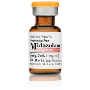 Buy Midazolam, 1mg mL, 5mL Vial