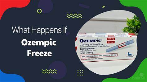what happens if ozempic freezes