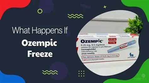 what happens if ozempic freezes